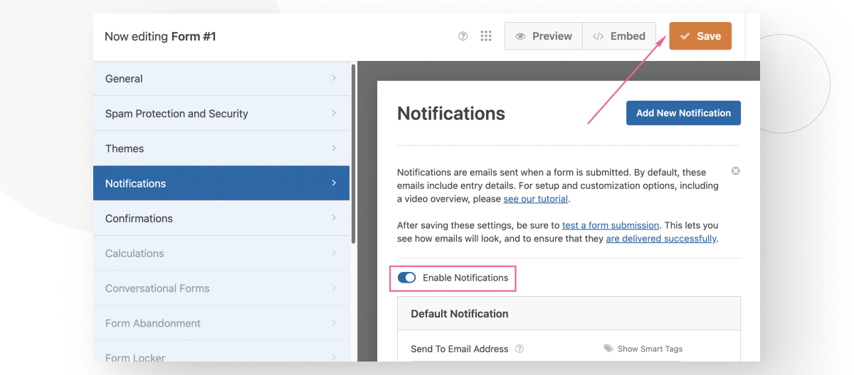 How to Receive Notifications for Form Submissions in WordPress